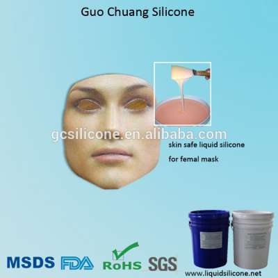 body brush medical molding silicone rubber casting for facial mask