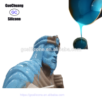 good price platinum liquid silicone rubber raw material for brushing statue molds